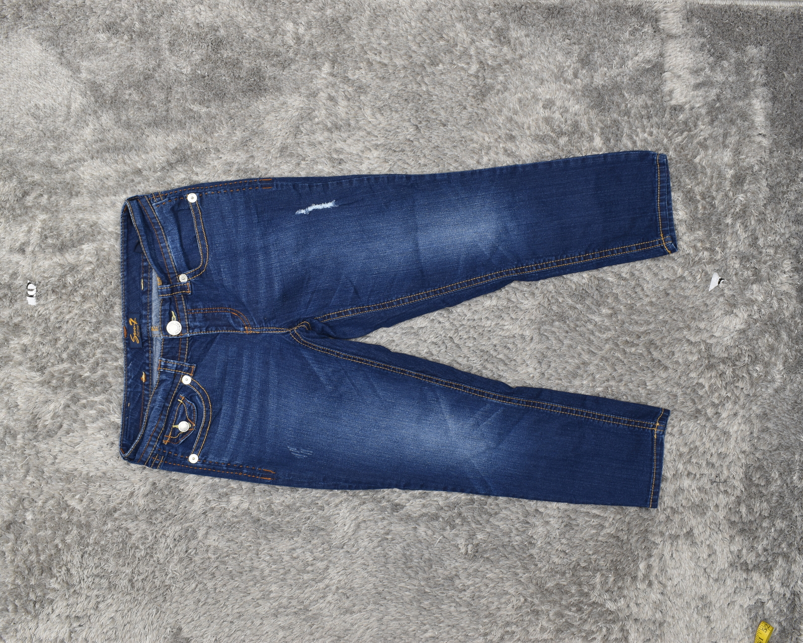 Seven 7 Women's Size 10 Skinny Jeans Blue Cotton Blend eBay