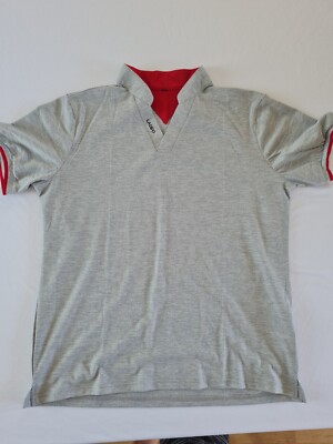 Herren T-Shirt Loisa Größe (siehe Bilder) Grau V-Ausschnitt Kurzarm 10380