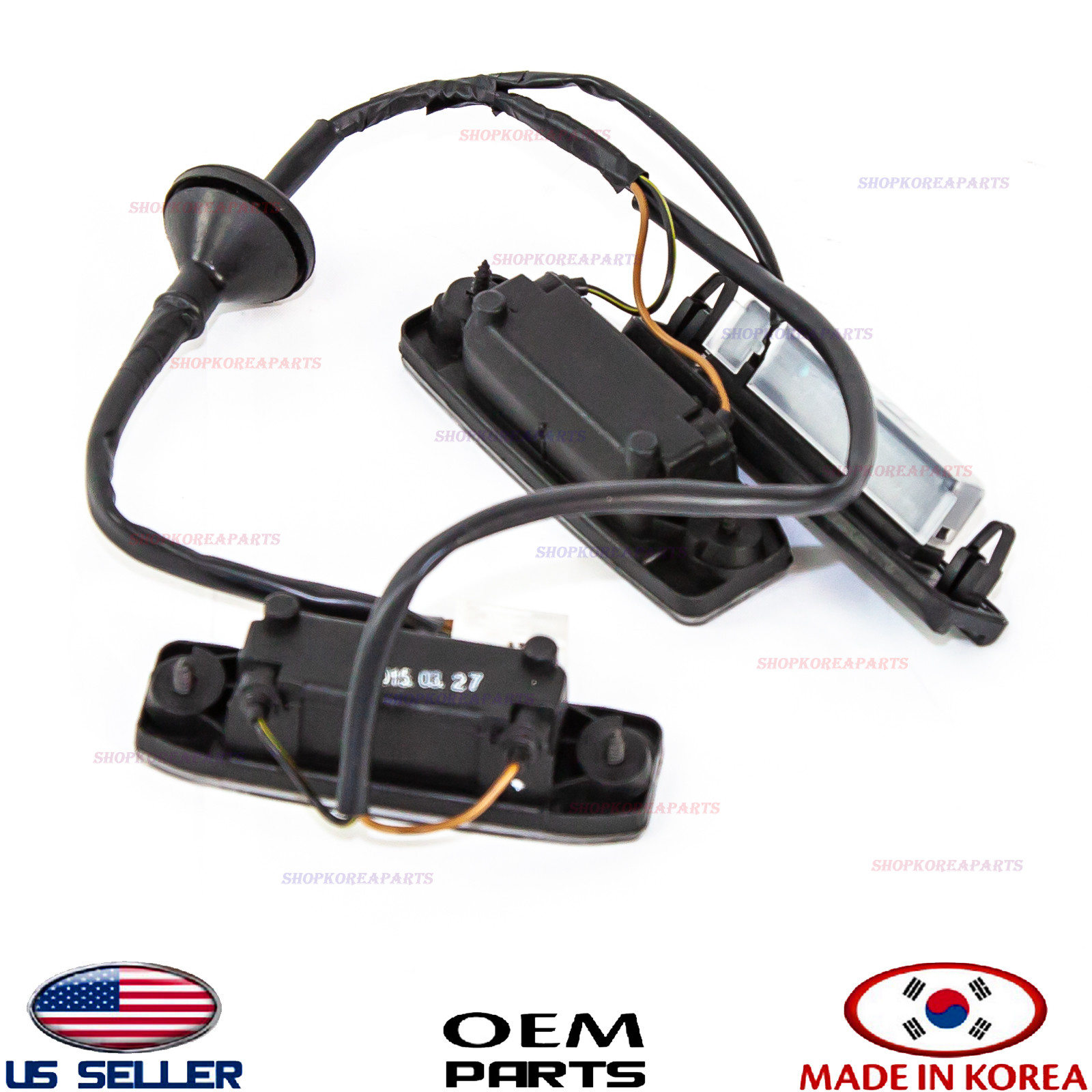 Hyundai OEM 0611 Accent License Plate Light Lamplens 925013J100 for