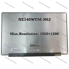 NE140WUM-N63 V8.0 Laptop LCD Screen Display FHD 1920 1200 95 sRGB EDP 30Pins
