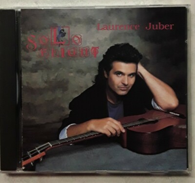LAURENCE JUBER solo flight CD 1990 acoustic guitar BREATH OF AIR slow dance