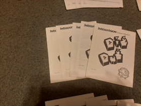 Intellivision INTV manuals - NEW, unused - late releases - Your choice(s)!