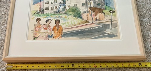 Original Painting By DAVID BLOWER, Sunset Boulevard, Los Angeles, California - Picture 10 of 11