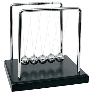Newton S Cradle Physics Balance Balls Pendulum 5 Metal Balls Desk