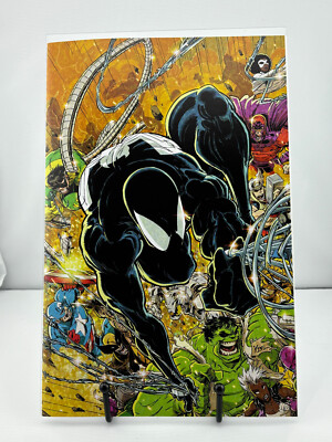 Marvel Super-Heroes: SECRET WARS #8 - Karre Andrews Virgin Variant - NM