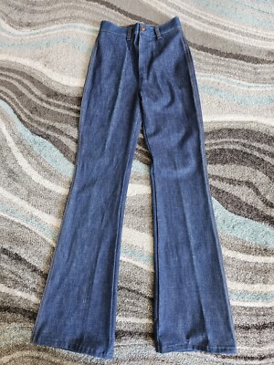 パンツ 60/70s maverick denim Pants size W34L30 1970s Maverick Jeans | 27 Waist Ladies | Deadstock Unworn