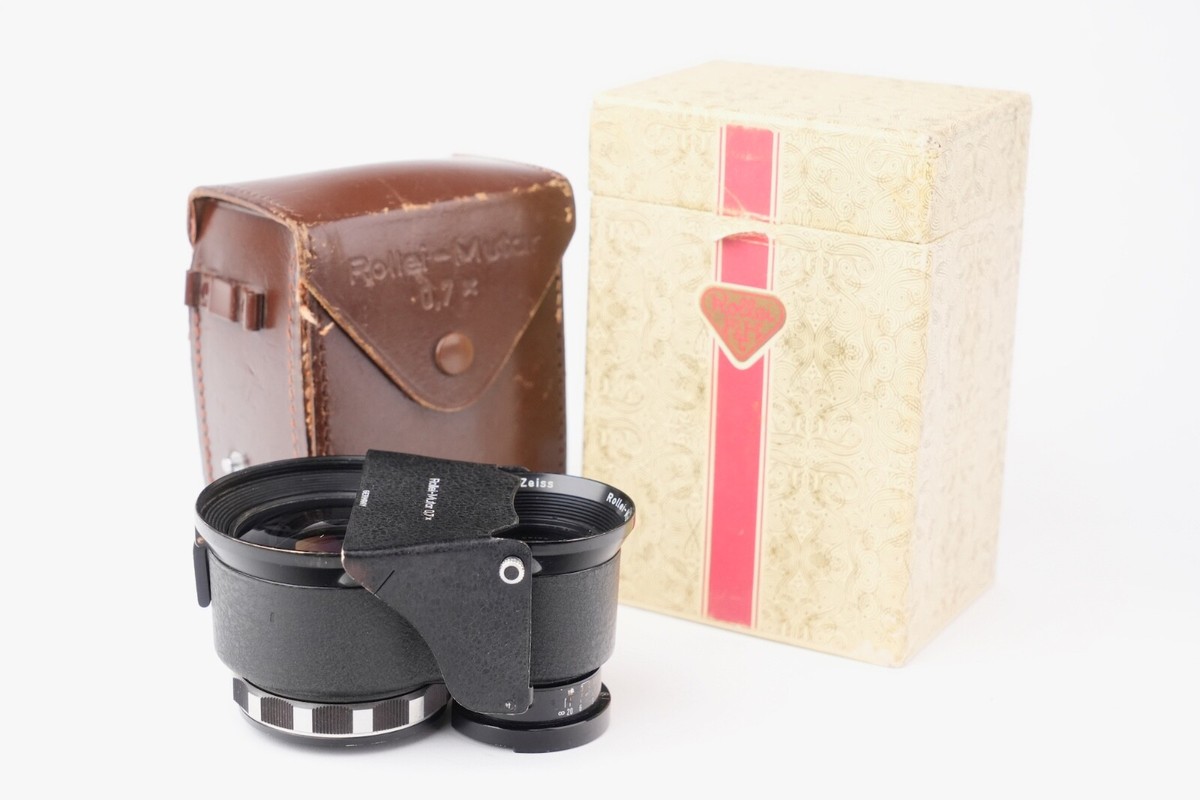 Pare-soleil Rollei pour Rolleiflex, RI avec étui cuir