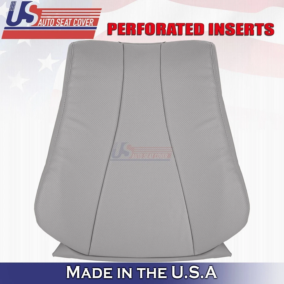 Cubierta de cuero gris para Mercedes Benz S430 2000 a 2006 para conductor y pasajero Foto 2 de 4