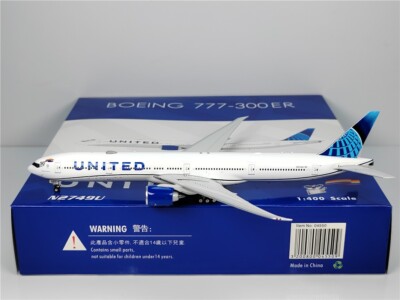 Rare)1:400 Phoenix PH04550 United Airlines B777-300ER N2749U Rare)1:400 Phoenix PH04550 United Airlines B777-300ER N2749U