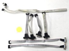 ASSORTED LOT OF SERIAL CABLE 9 PIN FEMALE CONNECTION LOT OF 7