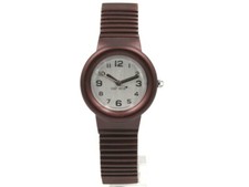 Watch Hip Hop Aluminum Brown New Unisex Stock Outlet Quartz Promotion -40%