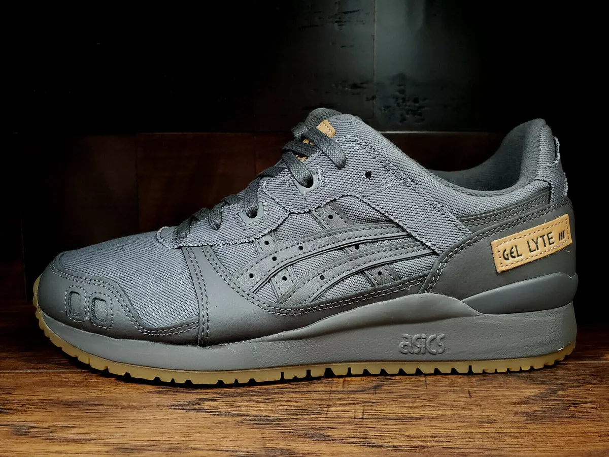 Maak een sneeuwpop etnisch Omgekeerde Asics Gel Lyte 3 III OG (Metropolis Grey Okayama Denim) 1201A530-020 Mens  8-13 | eBay