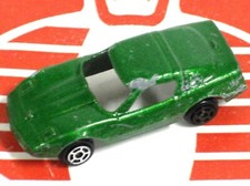 Tootsietoy Diecast Vehicle Small 2" Long Green Corvette Toy Car