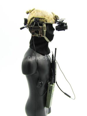 1/6 Scale Toy SMU Part XIII Recce Element - AOR1 Helmet w/Balaclava & Radio Set