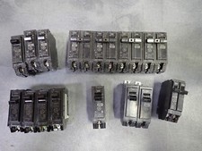 USED - Lot of Assorted GE Circuit Breakers List in Description 