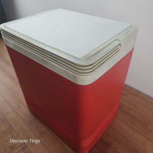 Vintage Red Igloo Legend 24 CAN Ice Chest Cooler - Picture 3 of 9