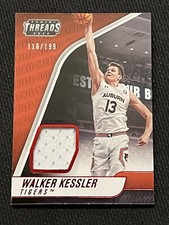 WALKER KESSLER 2022-23 Panini Chronicles THREADS Draft Picks RED RC /199 Rookie