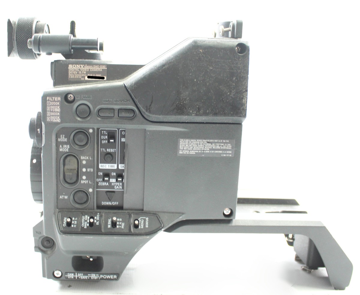 Sony DXC-D30 Camcorder for sale online | eBay