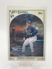 2023 Topps X Bob Ross The Joy of Baseball #47 Taj Bradley (RC) - Tampa Bay Rays