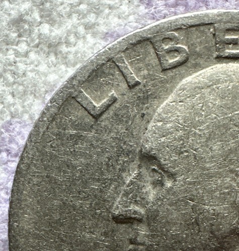 Rare 1973 Liberty Quarter No Mint Mark Philadelphia Mint W/ Letter Rim Error - Picture 2 of 9