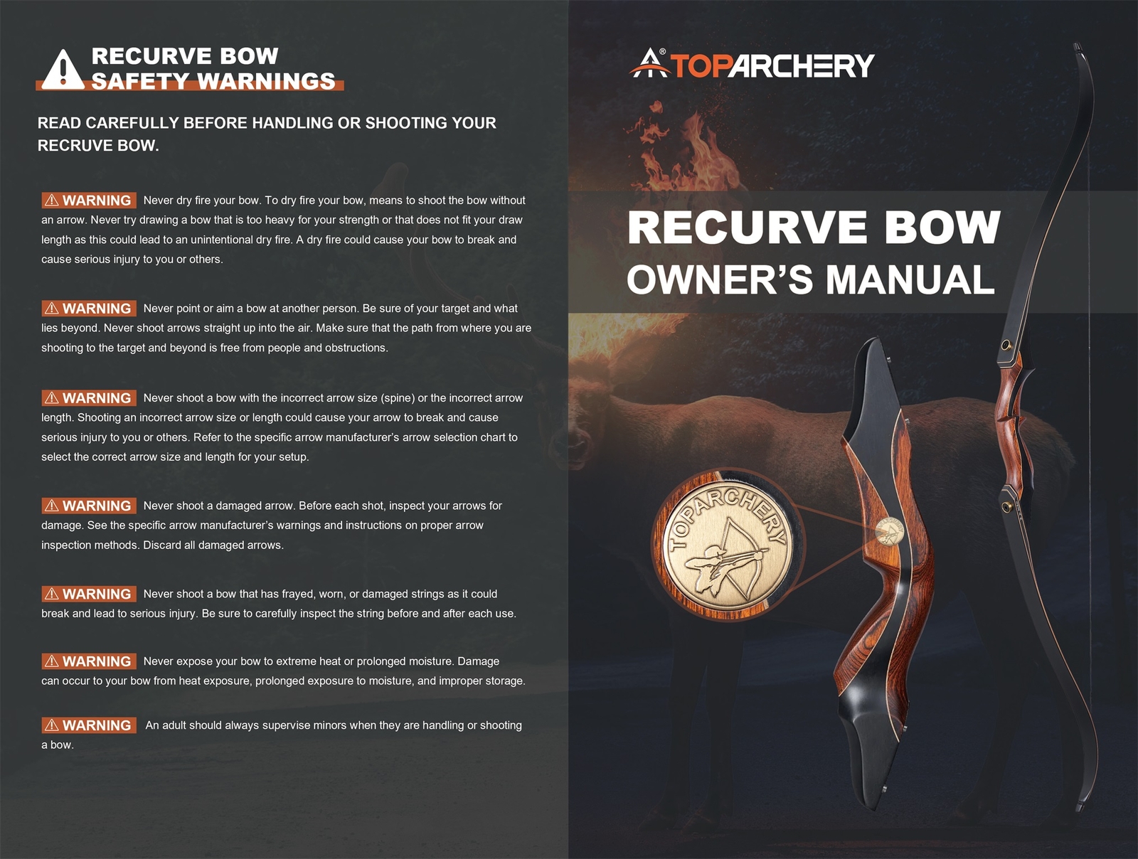 Arco Ricurvo Takedown 56 Pollici - 30-50lbs Per Tiro Con L'Arco E Caccia