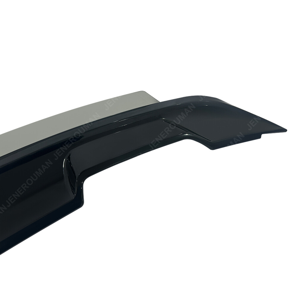 Rear Trunk Spoiler Wing Wickerbill Glossy Black For 2015-2023 Ford Mustang 2 PCs