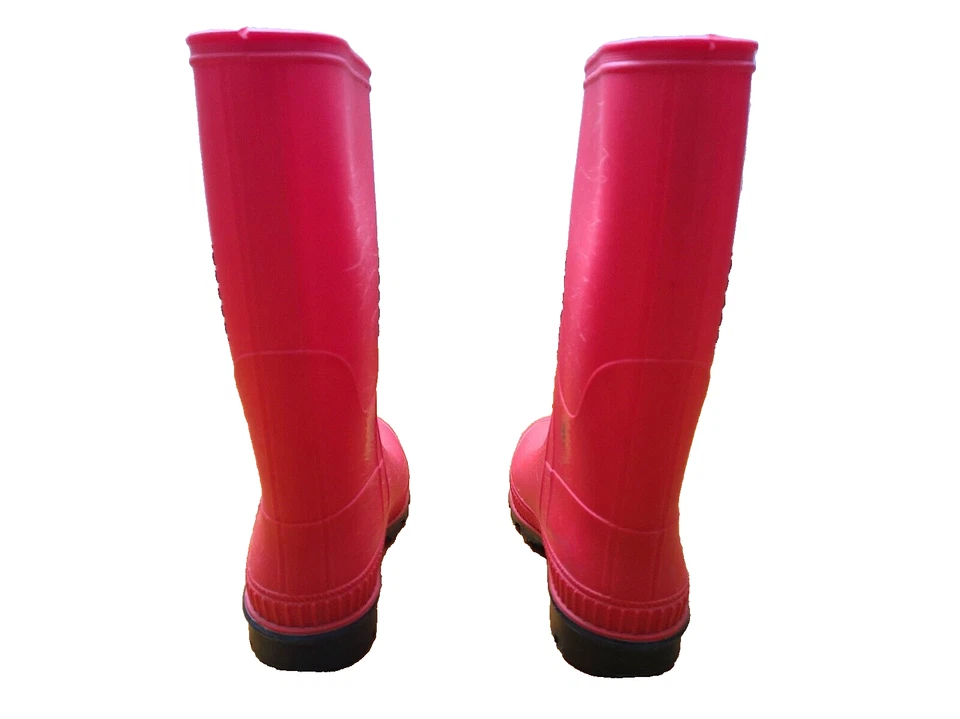 Красные детские дождевые сапоги Kamik Stomp молодежный размер 4 - Изображение 4 из 4