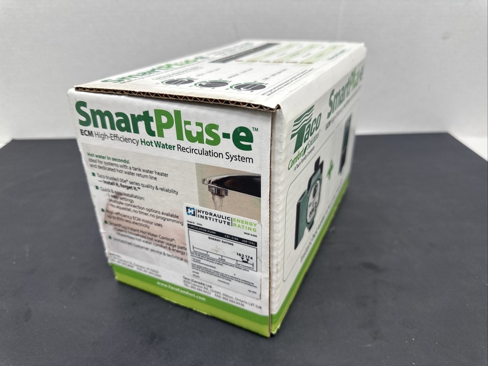 Taco Comfort 006E3 & Smart Plug ECM HighEfficiency Hot Water