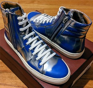bally patent leather sneakers