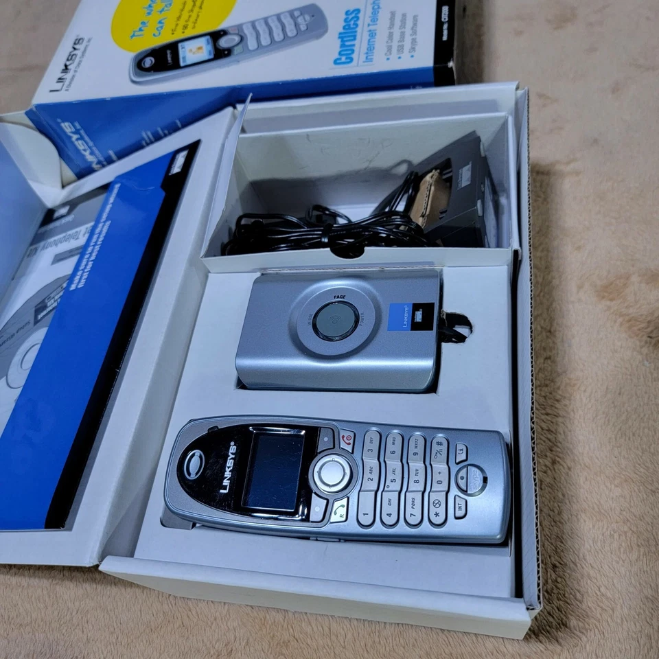 LINKSYS SKYPE CORDLESS INTERNET TELEPHONY KIT - Image 4 of 4