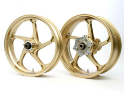Z900RS/CAFE ゲイルスピード GP1S Kawasaki Z900RS Galespeed GP-1S Gold Aluminum Front & Rear Wheels