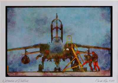 034035 Panavia PA 200 Tornado IDS _ German Air Force Watercolour Picture Ltd Ed