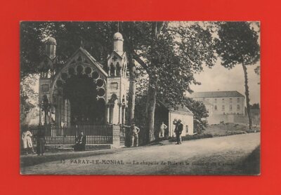 PARAY LE MONIAL - Wooden Chapel and Carmel Convent (K6959)
