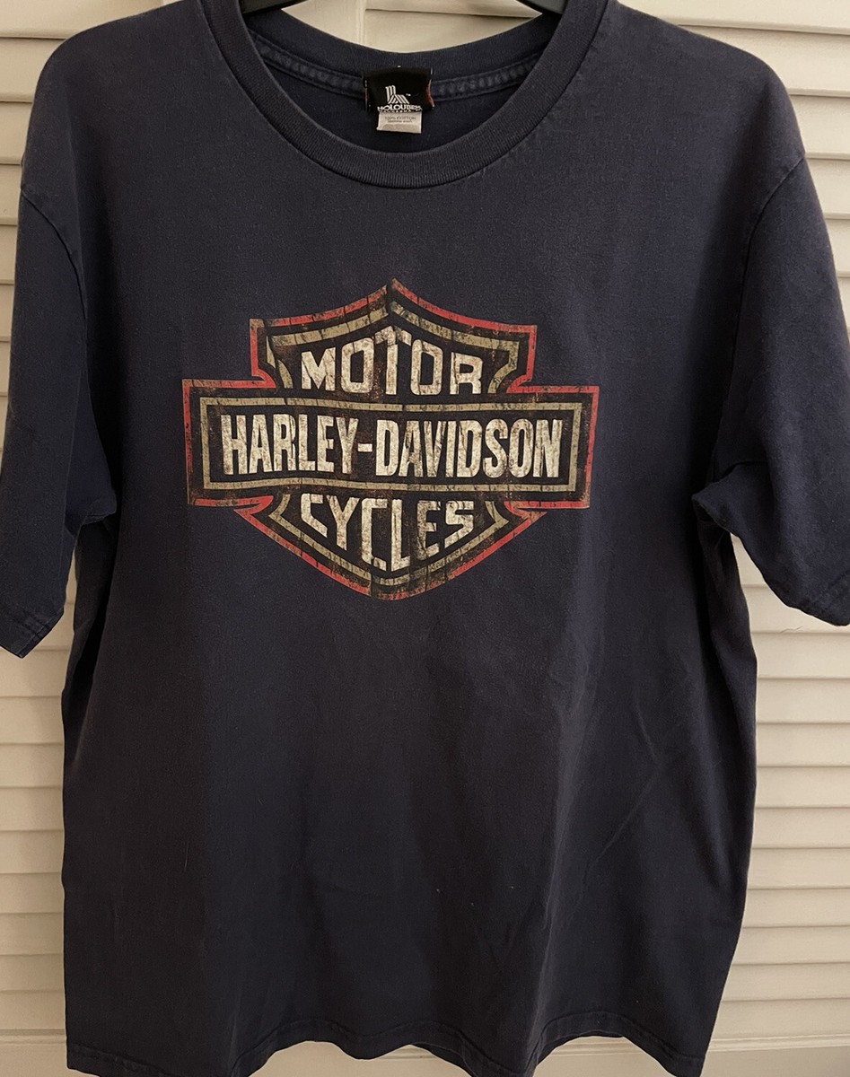 Harley-Davidson “Grand Cayman” T-shirt VTG Grand Cayman Harley Davidson T-Shirt Mens Size 2XL