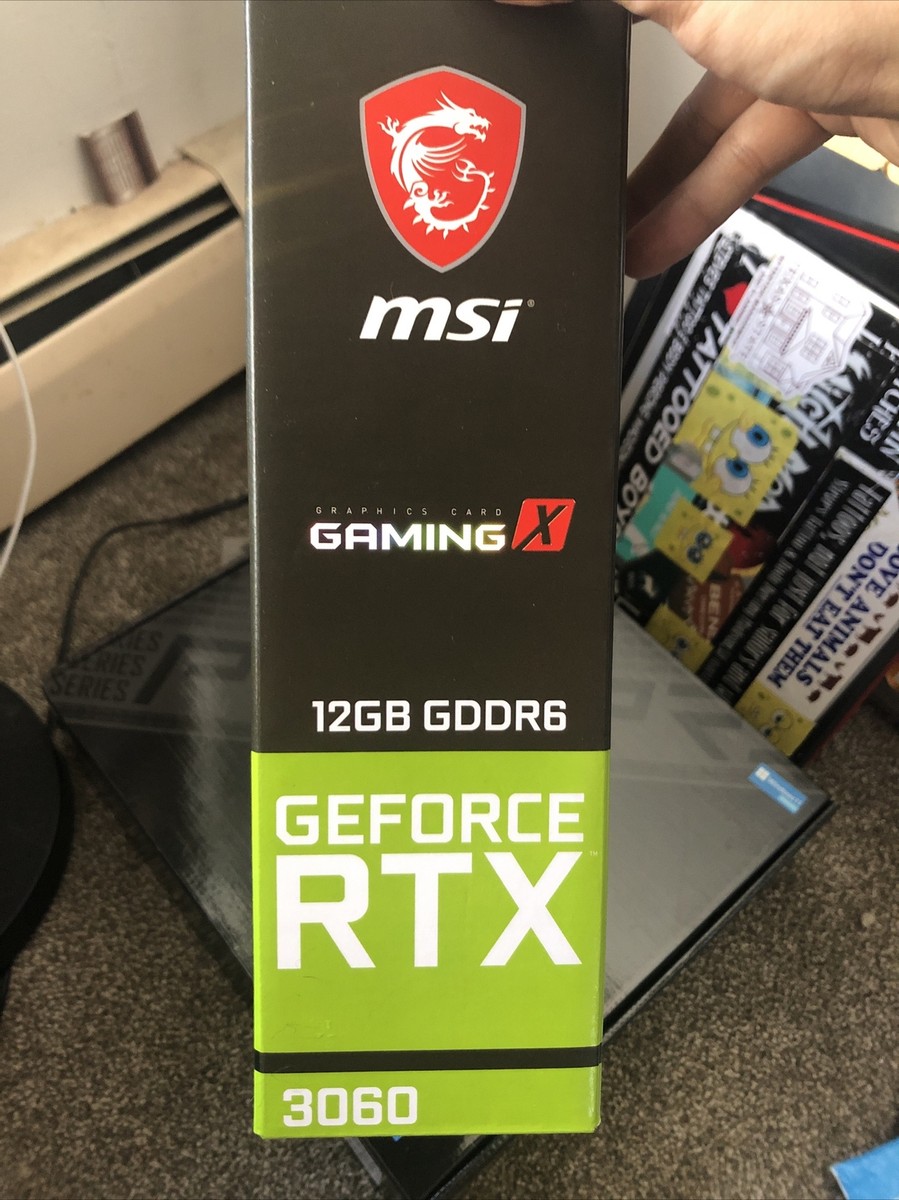 MSI NVIDIA GeForce RTX 3060 12GB GDDR6 Graphics Card