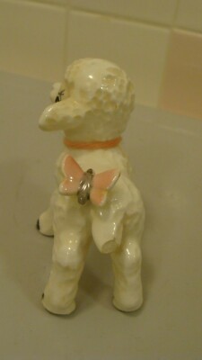 【sheep♪】 Vintage Adorable Ceramic Little Sheep with Butterfly 2.7