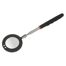 Telescopic Light Inspection Mirror With 2 Bright LED Grip Extends 29-87cm