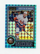14/15 O-PEE-CHEE OPC PLATINUM BLUE CUBES ROOKIE RC 60/65 GRIFFIN REINHART *70367