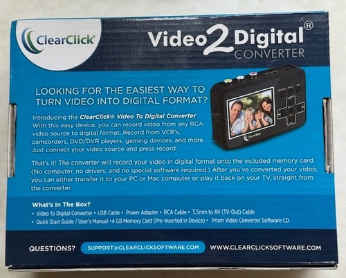 ClearClick Video2Digital Converter *New & Unused* - Picture 2 of 4