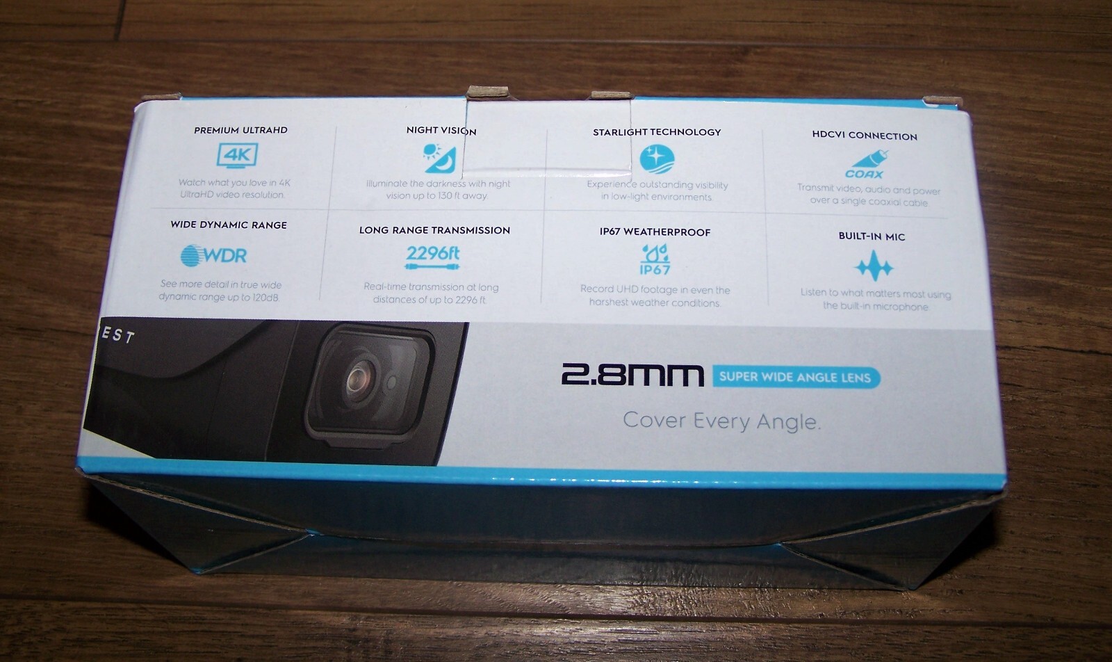 Amcrest 4k UHD 8 Channel 2TB-HDD Security Camera System w/ (4) 4k Bullet Cameras
