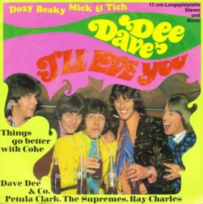 EP 45 RPM (7'') Dave Dee / Clark / Supremes '' Things go better... '' Promo 