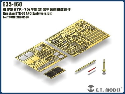 ET Model E35-160 Russian BTR-70 APC(Early version) For TRUMPETER 01590