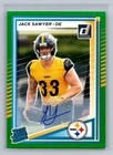 2025 Donruss Optic Jack Sawyer Green (RAW)