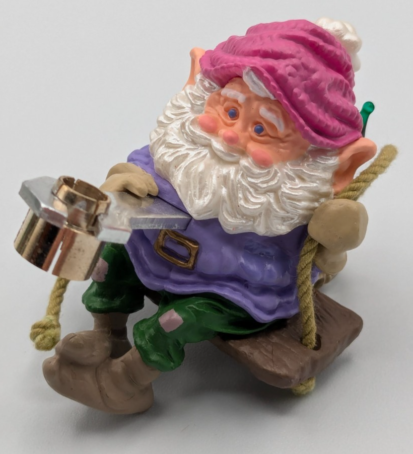 Vintage 1987 Hallmark Keepsake North Pole Power & Light Lighted Ornament