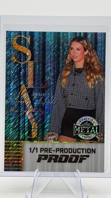 Lexie Hull 2025 Leaf Metal Women of Sport Slay Proof Promo 1/1 Indiana Fever