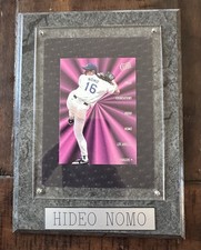 Hideo Nomo 1996 Fleer Ultra Baseball Card Plaque 8