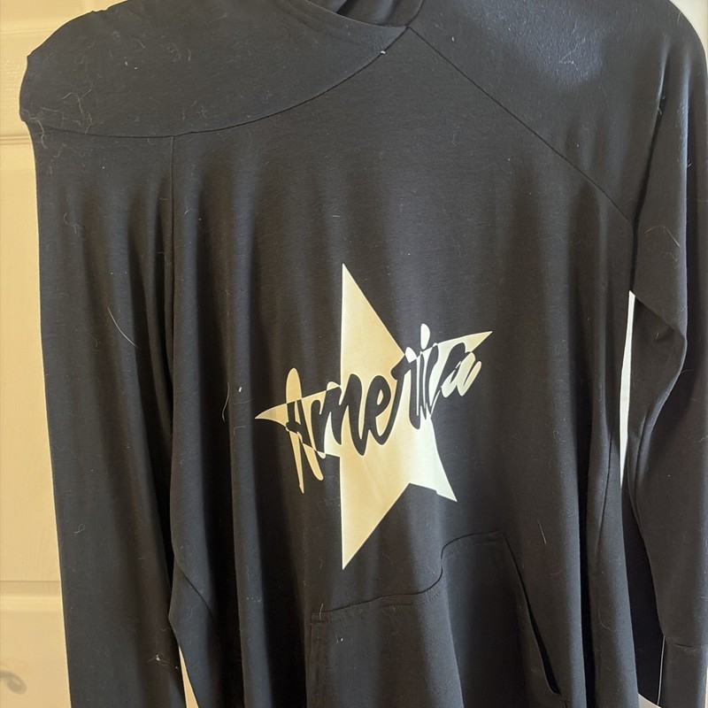 Lularoe Amber America Black M
