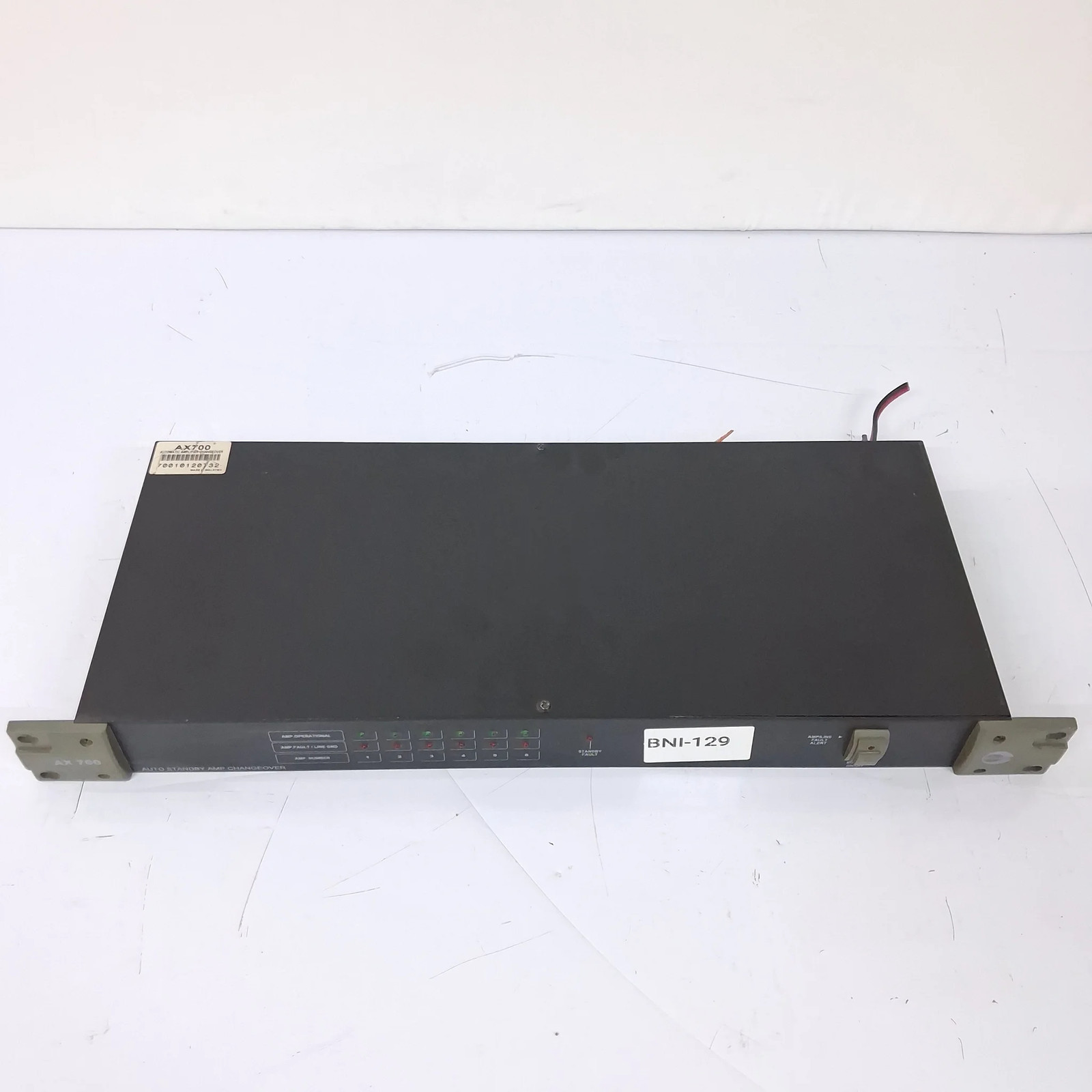 Amperes Electronics AX700 Automatic Standby Amplifier Changeover Unit