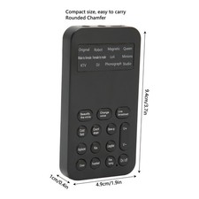  Stimmverzerrer Handgehaltenes Stimmveränder...