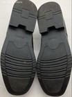 Bata Mocassino Black Genuine Leather Moc Toe Derby Shoes Men's Size 8 — photo 7